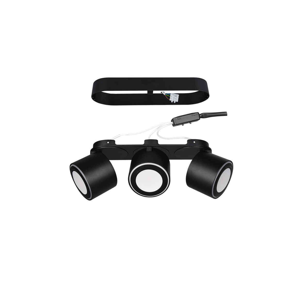 Nowoczesne oświetlenie sufitowe Trio TAURUS 652910332