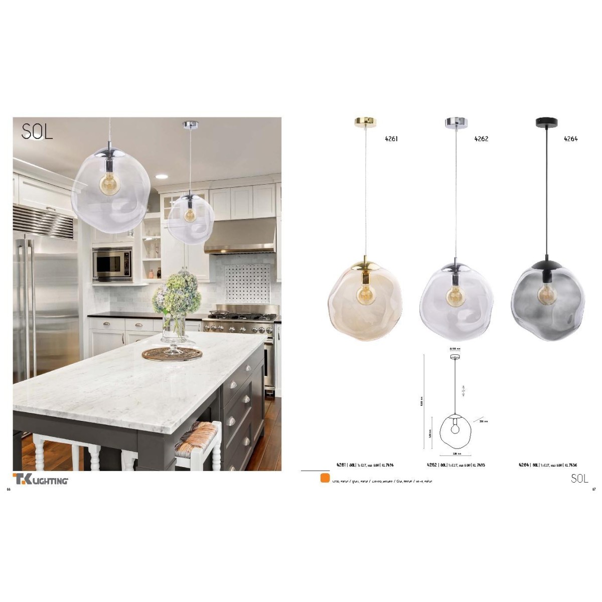 TK-Lighting SOL 4264