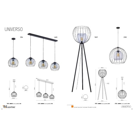 TK-Lighting UNIVERSO 2552