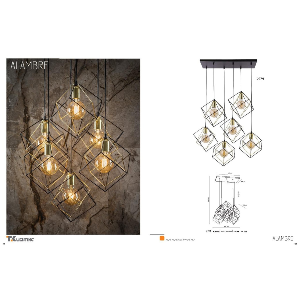 TK-Lighting ALAMBRE 2779