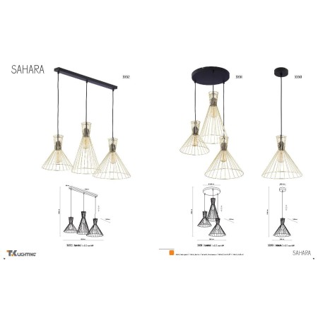 TK-Lighting SAHARA 3352