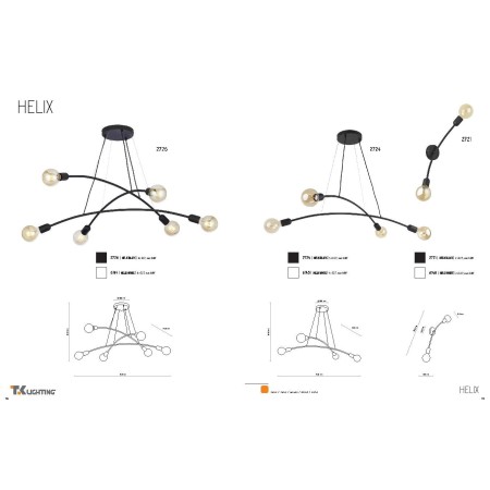 TK-Lighting HELIX 2726