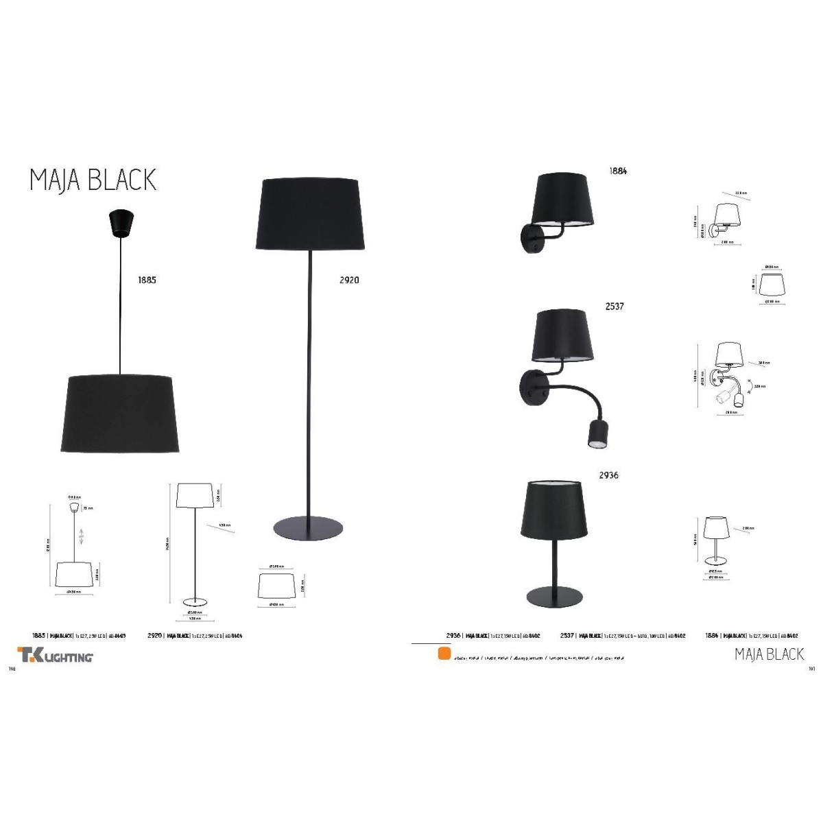 TK-Lighting MAJA 2920