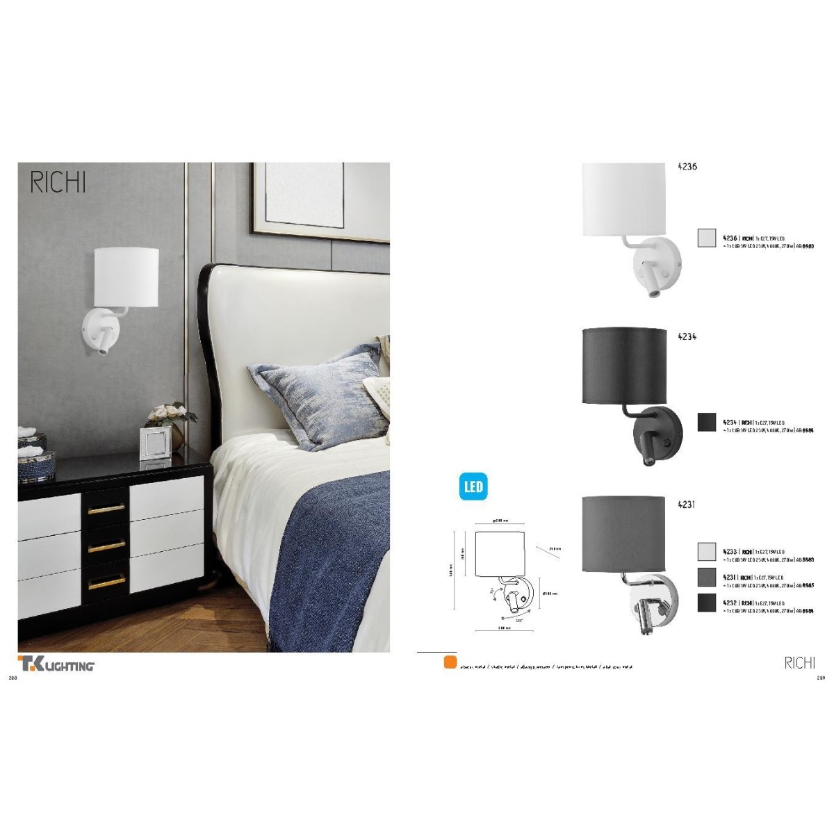 TK-Lighting RICHI 4236