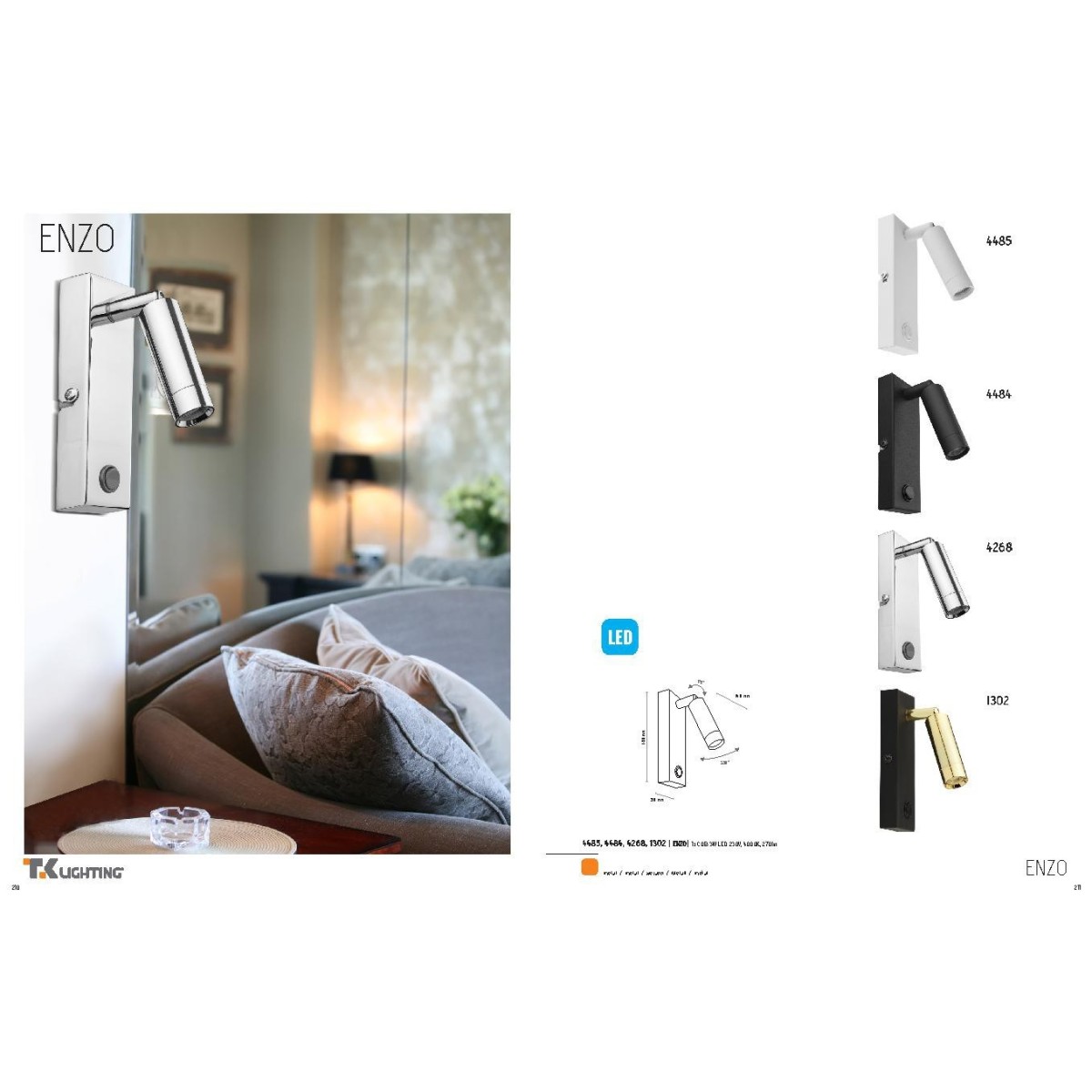 TK-Lighting ENZO 4484