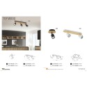 TK-Lighting TOP WOOD 3297
