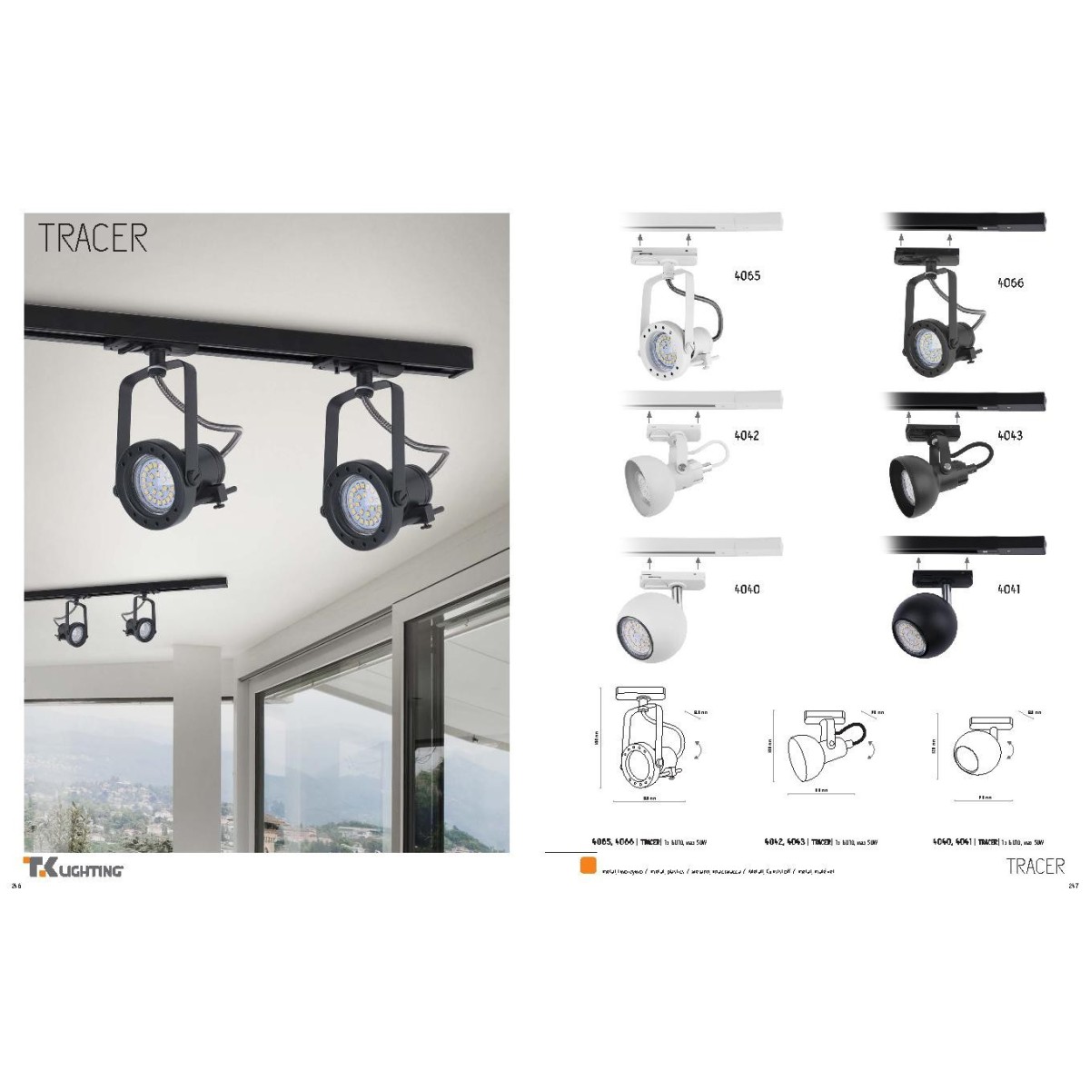 TK-Lighting TRACER 4041
