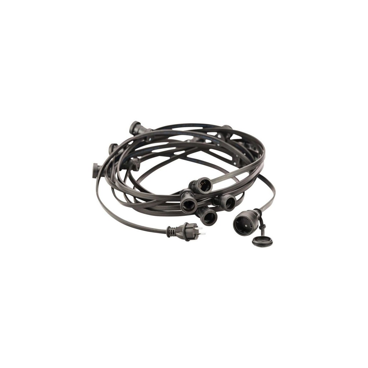 Lampa wisząca TK-Lighting GIRLANDA TKL4390  Lampa sufitowa kolor - czarny styl Nowoczesny  Minimalistyczny