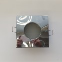 Oprawa do wbudowania podtynkowa IP44 chromowana, kwadratowa - oczko wpuszczane do łazienki kwadratowe xlampOH35C - 1 x GU10