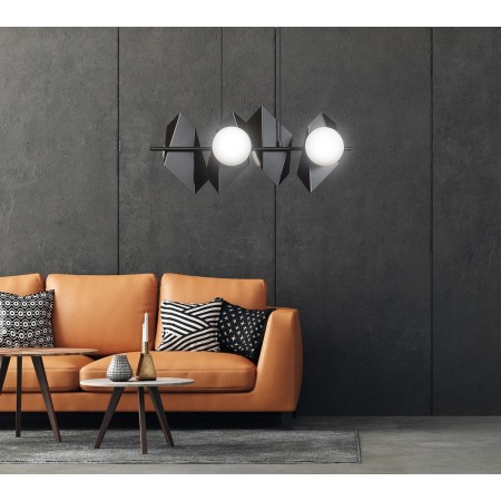 Designerskia lampa wisząca Emibig DRIFTON 4 BLACK EM636/4