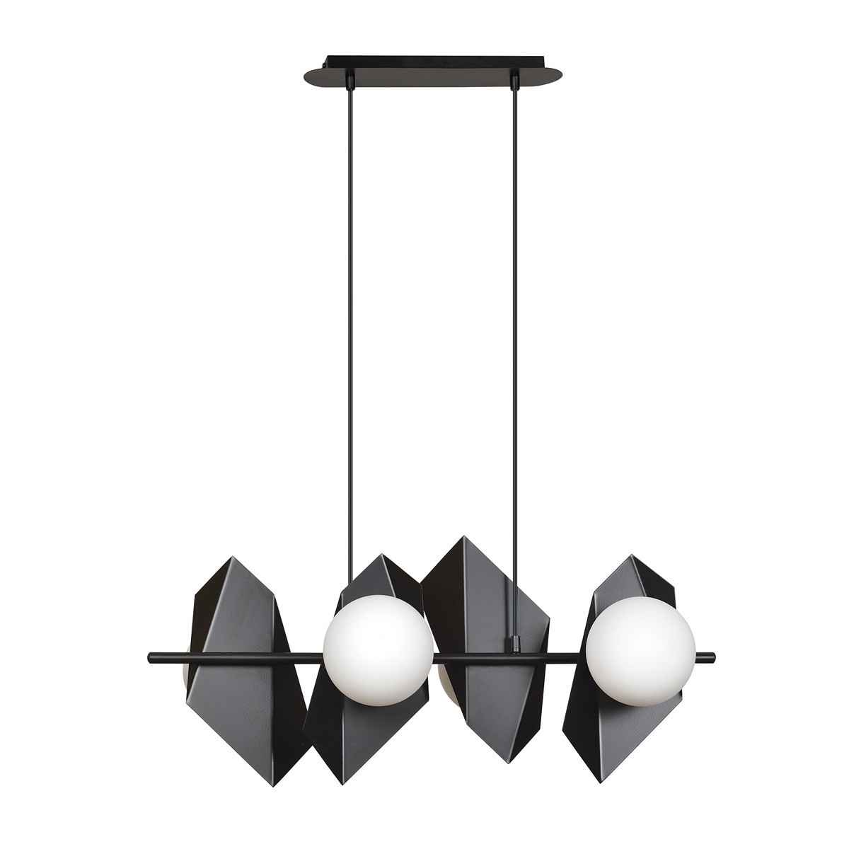 Designerskia lampa wisząca Emibig DRIFTON 4 BLACK EM636/4
