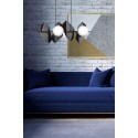 Designerskia lampa wisząca Emibig DRIFTON 4 BLACK EM636/4