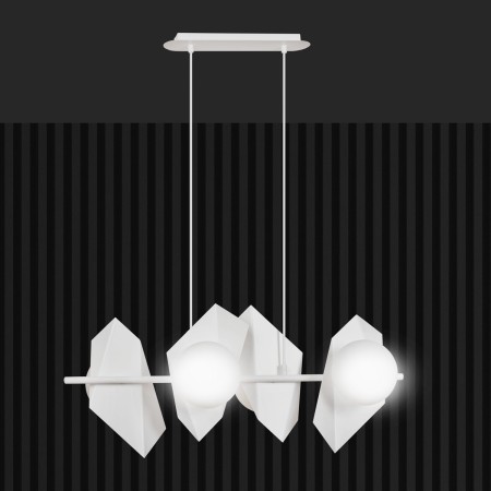 Designerskia lampa wisząca Emibig DRIFTON 4 WHITE EM637/4