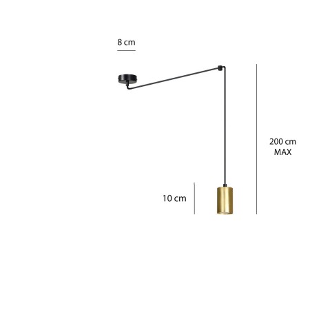 Emibig TRAKER 1 BL/GOLD EM526/1