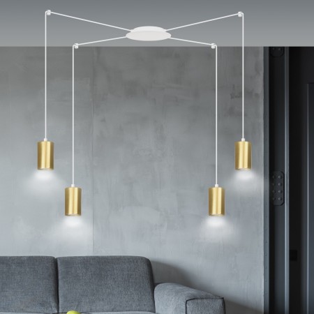 Emibig TRAKER 4 WH/GOLD EM527/4