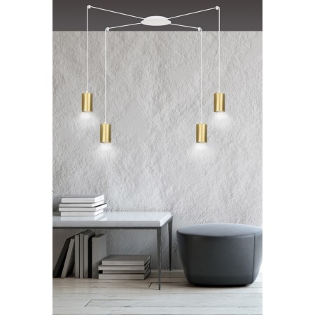 Emibig TRAKER 4 WH/GOLD EM527/4