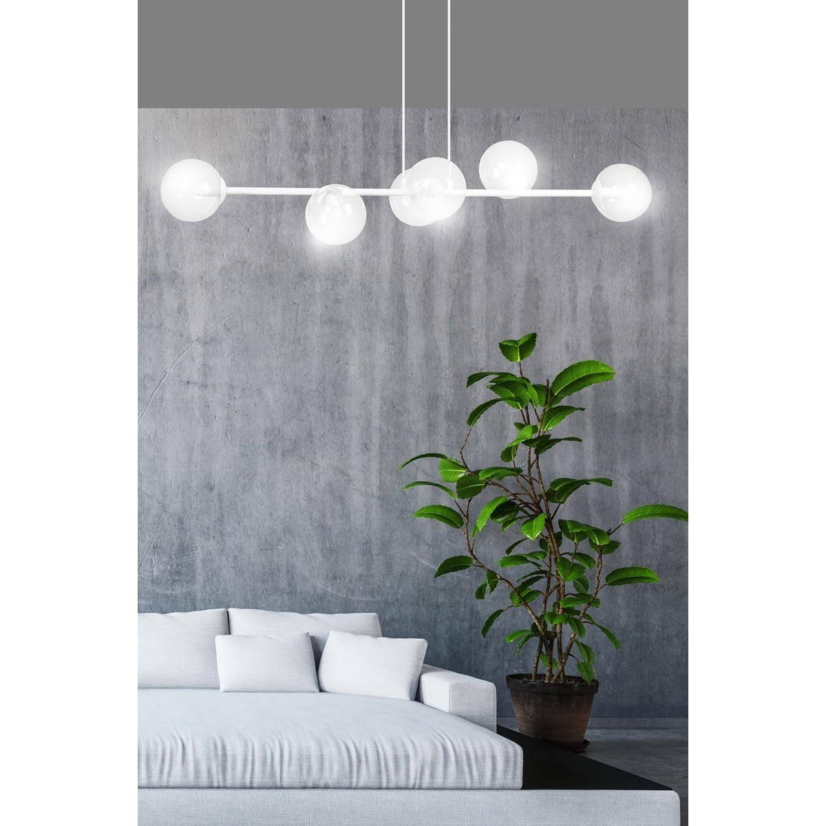 Emibig ROSSI 6 WHITE/TRANSPARENT EM877/6