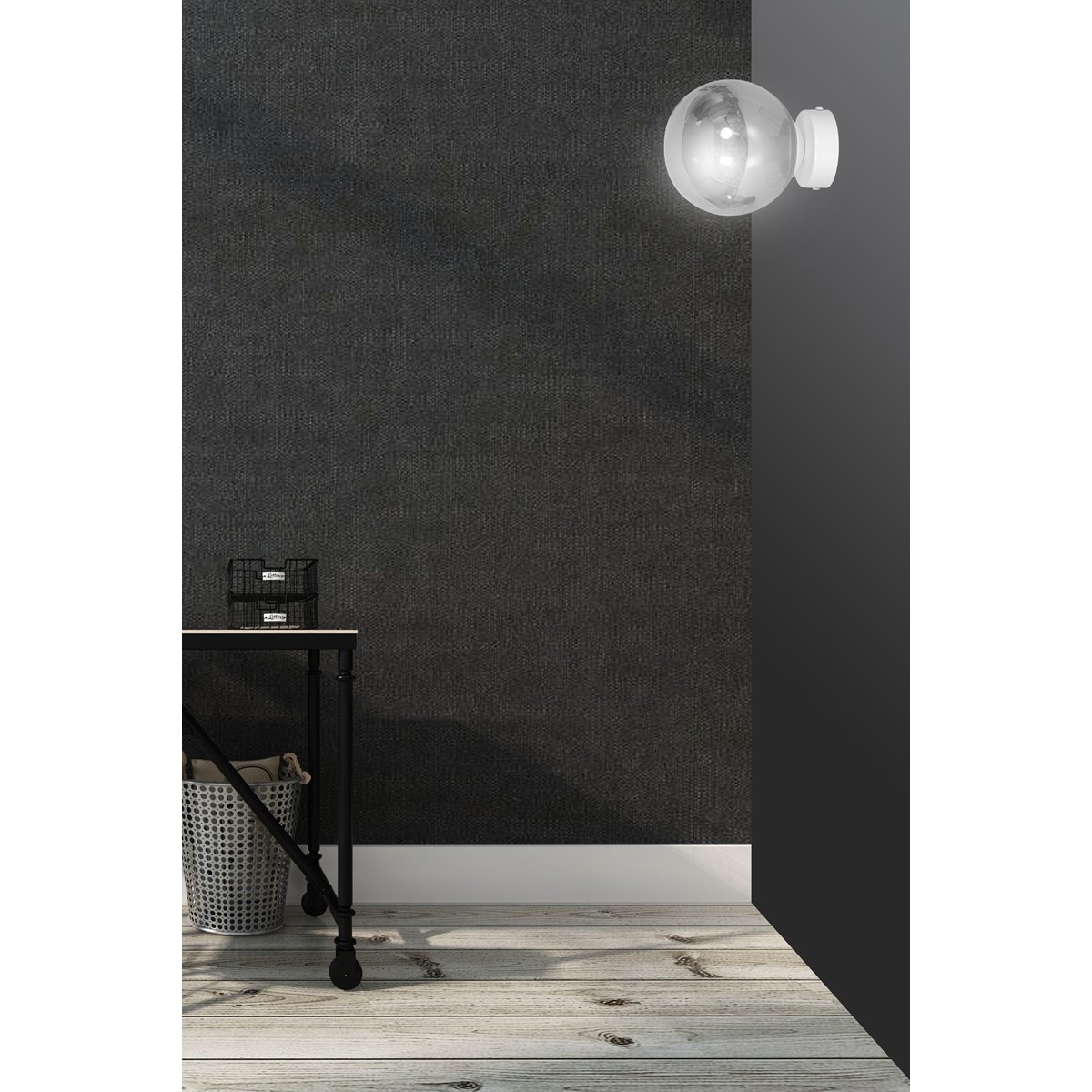 biały kinkiet Emibig ROSSI K1 EM878/K1