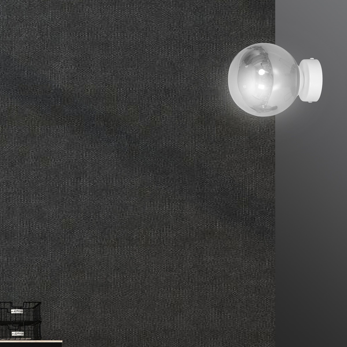 biały kinkiet Emibig ROSSI K1 EM878/K1