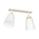 biała lampa sufitowa Emibig ATLAS 2 WHITE EM724/2
