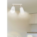 biała lampa sufitowa Emibig ATLAS 2 WHITE EM724/2