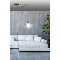 czarna lampa wisząca Emibig GIGI 1BLACK  EM937/1