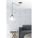 czarna lampa wisząca Emibig GIGI 1BLACK  EM937/1