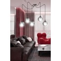 lampa wisząca Emibig GIGI 5 BLACK  EM937/5