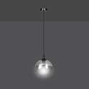 czarna lampa wisząca Emibig COSMO 1 BLACK  EM712/1