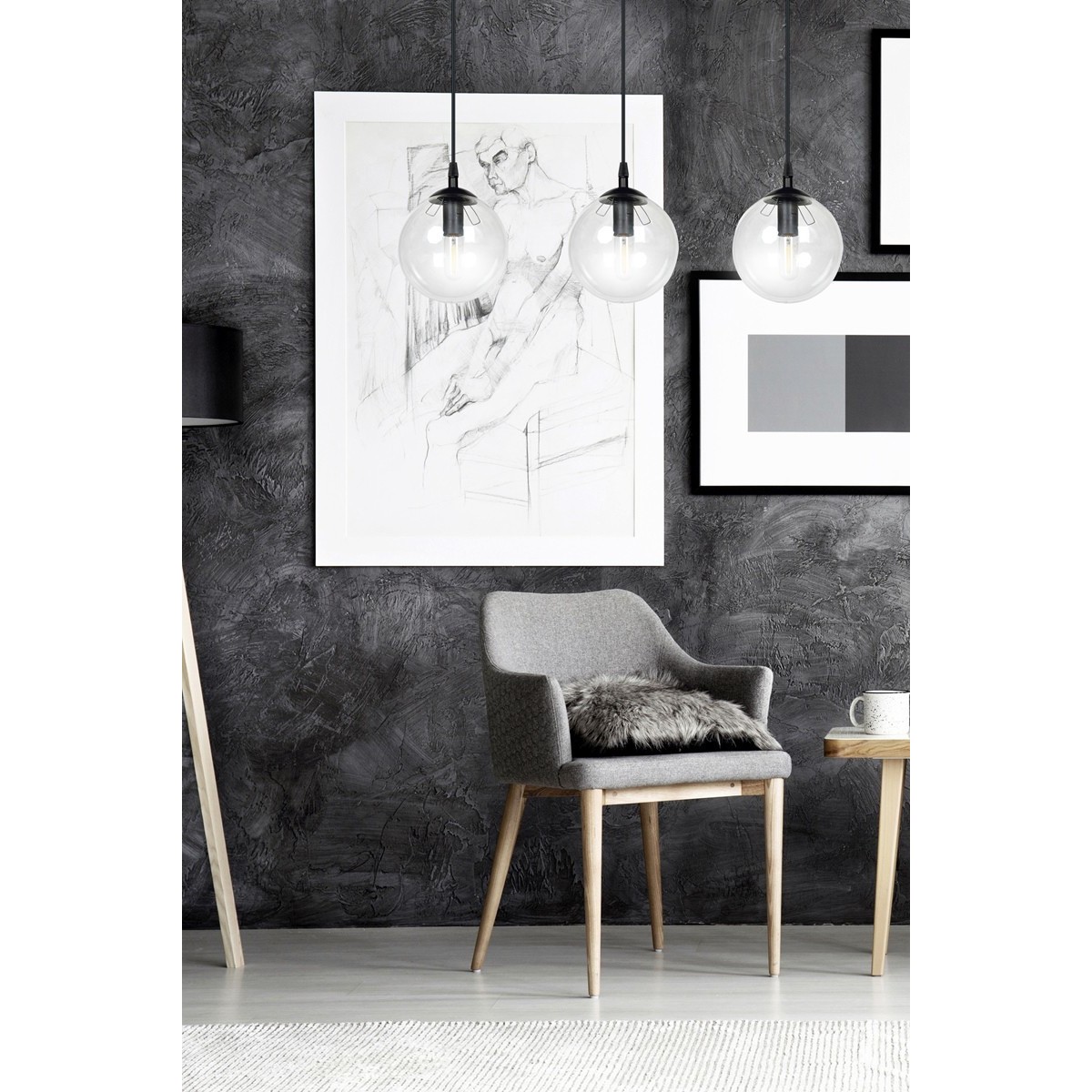 Emibig COSMO 3 BLACK TRANSPARENT EM711/3