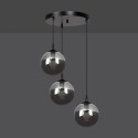 lampa wisząca Emibig COSMO 3 BLACK PREMIUM EM712/3PREM