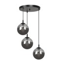 lampa wisząca Emibig COSMO 3 BLACK PREMIUM EM712/3PREM