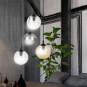 czarna lampa wisząca Emibig COSMO 4 BL/MIX PREMIUM EM714/4PREM