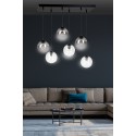 czarna lampa wisząca Emibig COSMO 6 BL/MIXB EM714/6M2