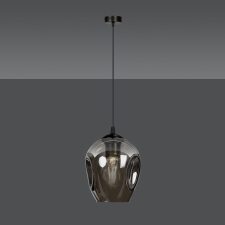 czarna lampa wisząca Emibig ISTAR 1  EM680/1