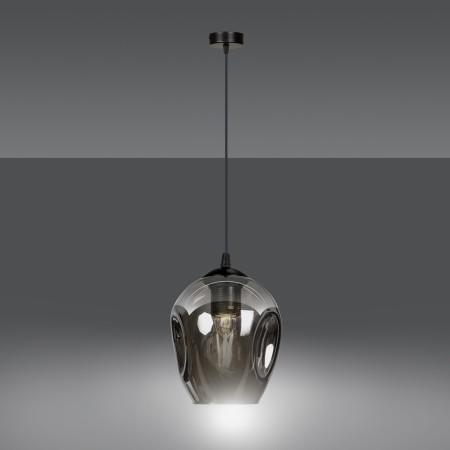czarna lampa wisząca Emibig ISTAR 1  EM680/1