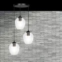 lampa wisząca Emibig ISTAR 3 PREMIUM BL/TRANSPARENT  EM679/3PREM