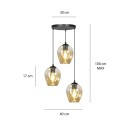wisząca lampa Emibig ISTAR 3 PREMIUM  EM681/3PREM