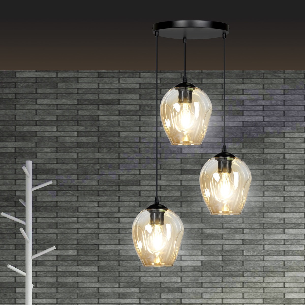 wisząca lampa Emibig ISTAR 3 PREMIUM  EM681/3PREM