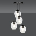 lampa wisząca Emibig ISTAR 4 PREMIUM BL/TRANSPARENT  EM679/4PREM