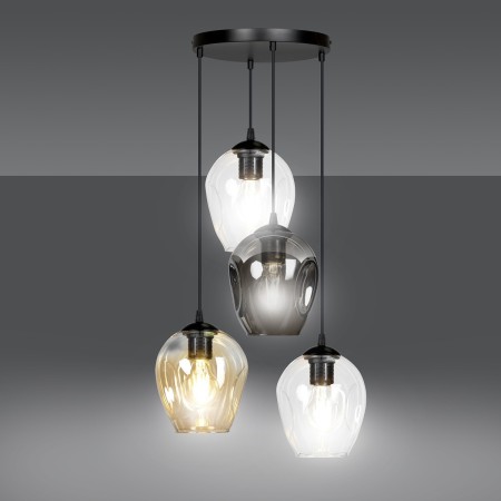 lampa wisząca Emibig ISTAR 4 PREMIUM BL/MIX  EM682/4PREM