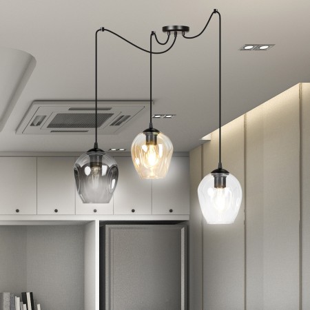 lampa wisząca Emibig LEVEL 3 BL/MIX EM759/3