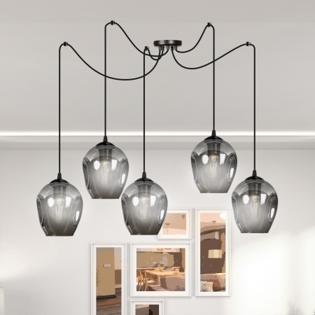 lampa wisząca Emibig LEVEL 5 EM757/5