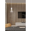 biało- złota lampa wisząca Emibig FUMIKO 1 WH/GOLD EM815/1