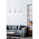 biała lampa wisząca Emibig FUMIKO 3 WH/CHROME EM814/3