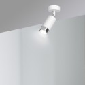 biała lampa przysufitowa Emibig HIRO 1 WH/CHROME  EM962/1