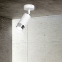 biała lampa przysufitowa Emibig HIRO 1 WH/CHROME  EM962/1
