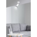 biała lampa przysufitowa Emibig HIRO 1 WH/CHROME  EM962/1