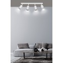 lampa przysufitowa Emibig HIRO 4 WH/CHROME  EM962/4 biała-chrom