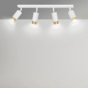 lampa przysufitowa Emibig HIRO 4 WH/GOLD  EM963/4 biało-złota